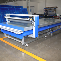 Table d'application de vinyle à plat grand format 5*16ft (1.6*5m) LeFu LF1750-B4, à froid et à chaud, pour lamination de vinyle