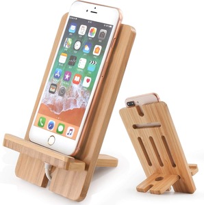 Handmade of Wooden Mobile Holder Unique Design Wooden Holder of Cellphone for <b>Desk</b> Wholesale Price Custom Size Modern Holder - Product Image 6