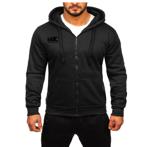 Ensemble de survêtements pour hommes coupe ajustée personnalisée 2023 grande taille vêtements d'hiver zippés unis - Product Image 1