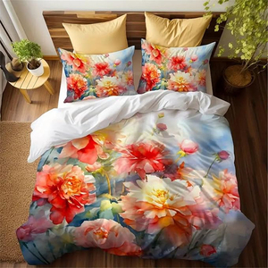 Nueva llegada personalizada 100% juego de cama de algodón suave de lujo diseño personalizado hogar decorativo dormitorio - Product Image 5
