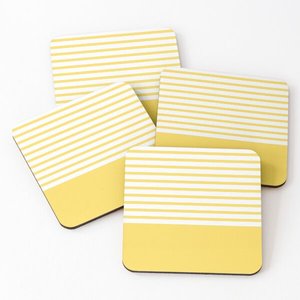 Hot Selling Wood Over Printed Tea Serving Coasters 4 Pieces Set Coasters Kitchen Accessories Kitchen Supplies <b>Placemats</b> - Product Image 6