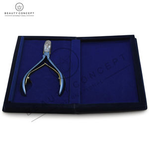 Plasma Blue Metal Cuticle Nipper 4mm Professional Durable Eco-Friendly Customized Logo Wholesale Rate Beauty Concept - Product Image 6