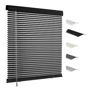 Stores modernes en aluminium à lamelles en L Protection complète de la vie privée et économie d'énergie Stores de chambre à coucher faciles à installer - Product Image 1