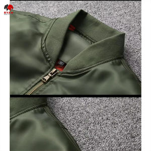 Trendy Streetwear Bomber Jacket Diseño personalizado para jóvenes de alta calidad - Product Image 4