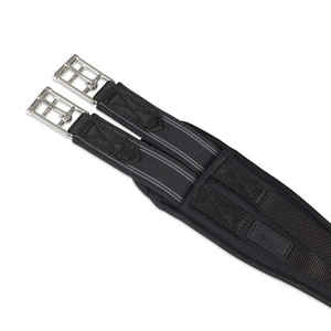 Cincha de equitación de cuero genuino con hebilla de acero inoxidable y logotipo personalizado, transpirable, para silla de montar inglesa, precio mayorista - Product Image 2