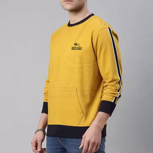 Vente chaude Logo Personnalisé Conçu Sweat Hiver Hommes 100% Coton Style Durable et Décontracté Meilleur Prix Basics Sweat - Product Image 2
