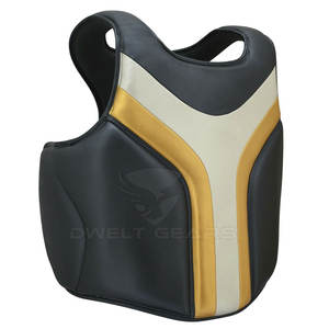 Protectores de Pecho de PU Ajustables, Transpirables y Ecológicos de Alta Calidad para Artes Marciales, Boxeo, Taekwondo y Muay Thai - Product Image 1