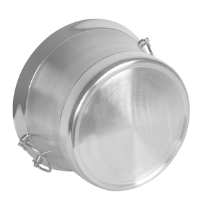 ถังแช่เครื่องดื่มทำจากสเตนเลสสตีลพรีเมียมหรูหราหรูหราถังเก็บความเย็นโลหะสำหรับปาร์ตี้เบียร์ไวน์ - Product Image 6