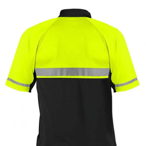 Camisa de seguridad de trabajo Unisex de alta visibilidad Camisas de seguridad para hombres hechas en Pakistán Cinta reflectante Ropa DE TRABAJO Polos de seguridad - Product Image 6