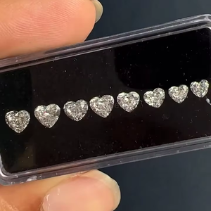 Aniva HC023 Diamant en vrac de taille cœur certifié IGI, cultivé en laboratoire, couleur E, 1,5-2 carats, 5x5 mm, 8x8 mm, 10x10 mm, pour la fabrication de pendentifs - Product Image 6