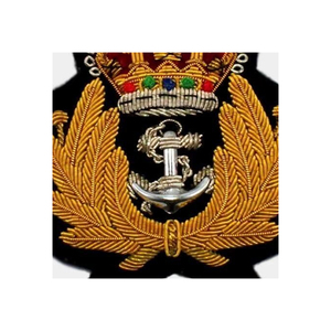 Vente chaude Badges de blazer personnalisés légers brodés à attacher par épingle de sûreté ou à coudre, accessoires vestimentaires - Product Image 1