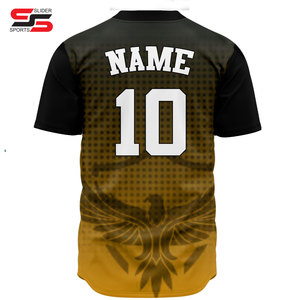 Uniforme de Jersey de Softbol Bordado Personalizado al por Mayor OEM, Conjunto para Hombre y Mujer, 100% Poliéster, Talla Grande, SLIDER SPORTS - Product Image 4