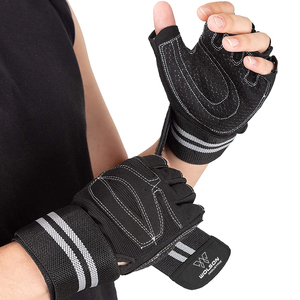 Guantes Gimnasio Gym <b>Gloves</b> Leather Weight <b>Lifting</b> <b>Gloves</b> for Gym Workout High Quality Gym <b>Gloves</b> Pakistan Guantes Para Gimnasio - Product Image 2