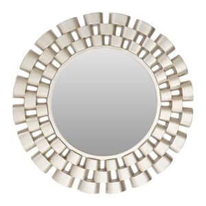 Miroir mural de salle de bain en métal de forme personnalisée Accessoire décoratif unique Miroir mural de style simple et élégant - Product Image 5