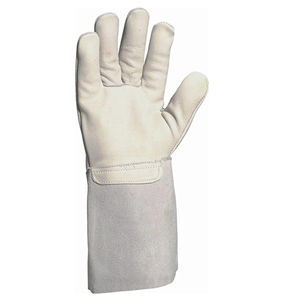 Guantes TIG duraderos de piel de cabra suave, material flexible, guantes de soldadura TIG de corte de precisión, guantes TIG de cuero suave - Product Image 6