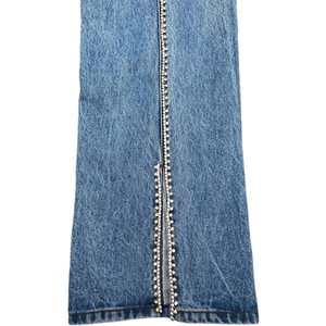 Jeans de Mezclilla Ajustados para Mujer de Primera Calidad, Tela Elástica Cómoda, Pantalones Casuales a la Moda, Venta al Por Mayor, Fábrica OEM ODM - Product Image 4