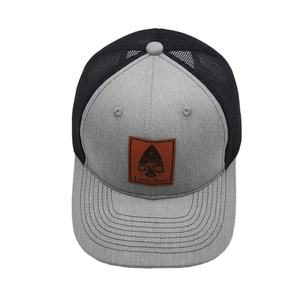 Injae Vina Direct Factory Patch personnalisé Logo haute qualité 112 camionneurs chapeaux Snapback maille casquettes arrière avec cuir fabriqué au Viet Nam - Product Image 2