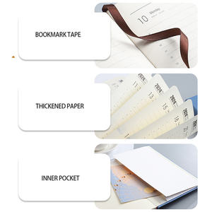 Academic 2026 Hardback Full Year Diary A5 Week to View Day Planner Agenda mensual y semanal Planner con bolsillo - Product Image 3