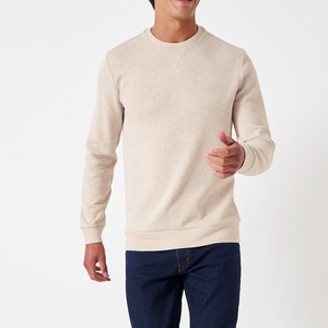 Vente en gros de sweatshirts à col ras du cou personnalisés, couleurs unies, sweatshirts unis à la mode pour l'hiver - Product Image 2