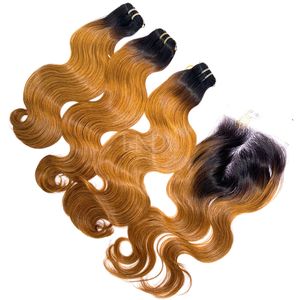Extensiones de cabello humano vietnamita de color personalizado con ondas corporales de la mejor calidad, paquetes de cabello crudo - Product Image 1