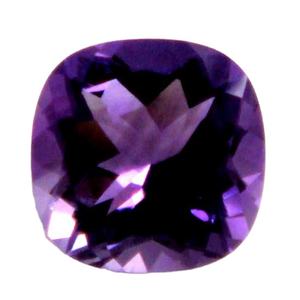 Loose Gemstone <b>Purple</b> Color Amethyst <b>Cushion</b> Shaped Faceted Cutting Healing Birthstones for Jewelry Making Use at Low Cost OEM - Product Image 4