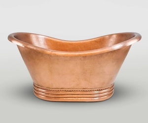 Baignoire en métal antique au design unique et accrocheur, fabriquée à la main, pour la maison, les hôtels, les restaurants, collection de luxe de qualité - Product Image 4