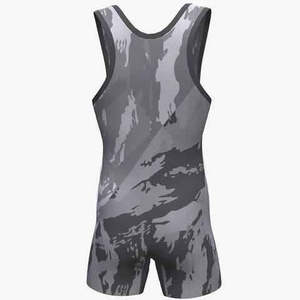 New Design Weightlifting Uniform High Quality Professional Weightlifting Uniforms Men's Wrestling Singlets - Product Image 2