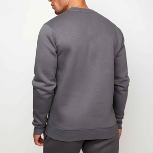 Sweat-shirt unisexe en coton surdimensionné pour l'hiver, le printemps et l'automne, impression de logo personnalisé, sweat-shirts unis surdimensionnés pour femmes et hommes - Product Image 2