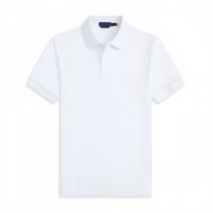 Venta al por mayor 100% algodón impresión bordado Logo hombres Polo Camisa lisa en blanco Golf Polo camiseta personalizada Polo camiseta - Product Image 2