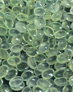 Cabochon ovale en Prehnite naturelle 3x5mm à 15x20mm pierres précieuses de Prehnite lisse pour la vente en gros de bijoux Prehnite - Product Image 2