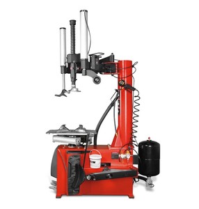 Desmontadora de Neumáticos de Brazo Oscilante de 24 Pulgadas con Doble Brazo Auxiliar y Descascarillador de Talones, Máquina de Cambio de Ruedas de Alta Resistencia - Product Image 2