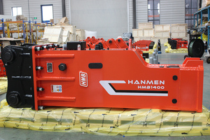 Brise-roche hydraulique pour excavatrice Sb40 Sb81 avec lubrificateur automatique pour démolition urbaine - Product Image 5