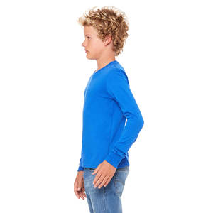 Bella + Canvas Camiseta de manga larga para jóvenes 3501Y - Product Image 3