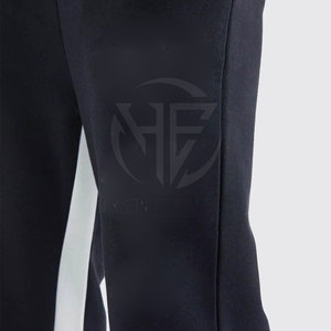 Custom Color Trousers Soft Fabric Flexible Waistband Wide Leg Fit Style Smooth Finish Daily Casual <b>Men</b> <b>Flared</b> Sweat Pant - Product Image 3