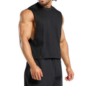 Camiseta sin mangas para hombre Camiseta de entrenamiento ligera Ajuste cómodo para entrenar, correr y casuales de verano - Product Image 2