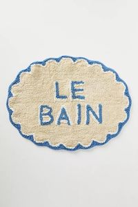 Hot Luxury Quality LE BAIN Assurance Alfombrillas de baño hechas de algodón puro con alfombrilla de baño duradera larga Precio al por mayor ITHL - Product Image 3