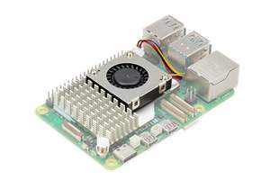 <strong>Raspberry</strong> Pi 5 8GB Single Board Computers Touch Screen Housing Cover Case Fan Heatsinks Power Supply Adapter SD <strong>Card</strong> Pi5 8G - Product Image 4