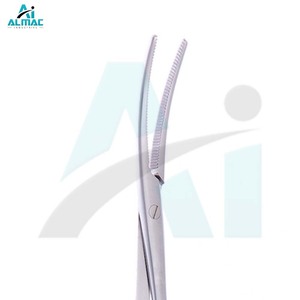 Fórceps de arteria ALMAC OEM Roberts, instrumento quirúrgico de acero inoxidable Premium para hemostasia precisa en clínica médica - Product Image 5