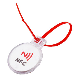 พลาสติกทิ้งไนลอนซิปผูกซีลแบบพาสซีทแท็กผูกสายเคเบิล RFID - Product Image 2