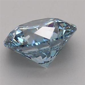 Diamants de laboratoire ronds 2.22ct Fancy Vivid Blue VVS1 - Product Image 2