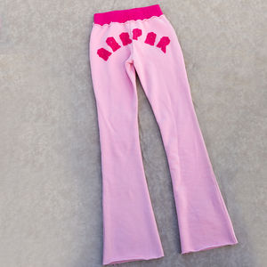 ชุดวอร์มผ้าคอตตอนแบบมีซิปสองชิ้นชุดวิ่งสำหรับสตรีทสูทผ้าฝ้าย100% ลำลองงานตามสั่ง - Product Image 4