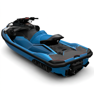 Nuevo Moto Acuático Personal de Fibra de Vidrio Azul y Negro para 1 Persona, 4 Tiempos, 1400 CC, >300 HP, Velocidad Máxima de 50 km/h para Deportes Acuáticos - Product Image 1