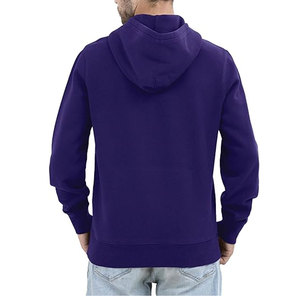 Otoño Invierno cálido liso manga larga Sudadera con capucha con bolsillo cómodo jersey de manga larga con ropa de calle básica Sudadera con capucha - Product Image 4