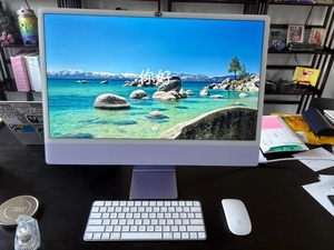 100% Original Ergonomic 2024 iMac All-in-One Desktop <b>Computer</b> M4 8-core GPU AI, 16GB 512GB SSD <b>Storage</b> Worldwide - Product Image 2