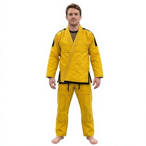 Kimono Profesional de Jiu Jitsu Brasileño para Hombre, 400GSM, Tejido de Perlas, Algodón Ligero, Uniforme de Artes Marciales - Product Image 1
