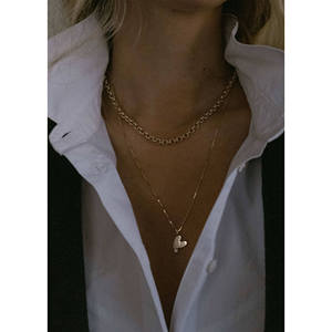 Colgante de Corazón con Diamantes Amour, Elegante y Lujoso, Amuletos y Joyería - Product Image 3