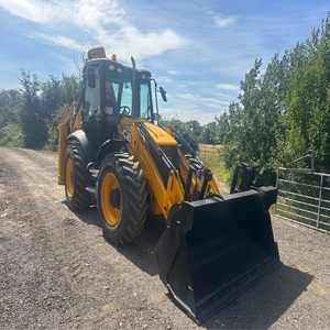 Chargeuse-pelleteuse JCB 4CX d'occasion, 4x4, avec godet frontal, moteur diesel, équipement de construction - Product Image 3
