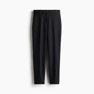 Elegant High Waist Business Casual Office <b>Trousers</b> Professional <b>Women</b> Korean Formal Breathable Anti-Wrinkle Logo Summer Colored - Product Image 2