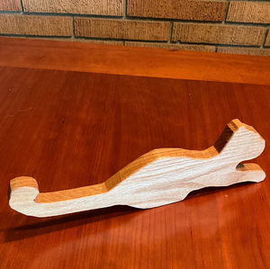 Palo de empuje de madera con artesanías de excelente calidad Animal Mango Wood Oven Rack Pull Push Handle - Product Image 1