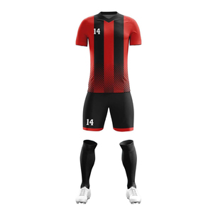 Sportswear Soccer Shirts Football Jerseys Manufacturer Custom Soccer Tracksuit Sublimation Soccer Jersey Training Uniform Sets - Product Image 5